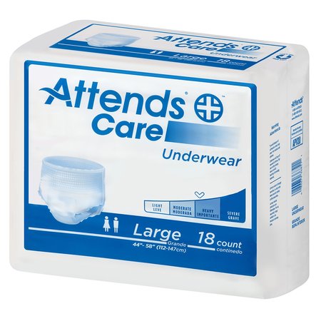 Attends Disposable Underwear Regular, Moderate, PK 72 APV30